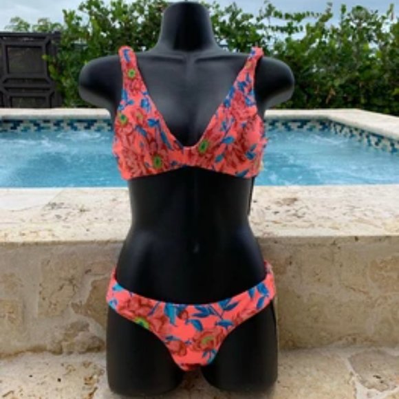 Tori Praver Swimwear Other - Tori Praver Bright Mango Bikini - XS